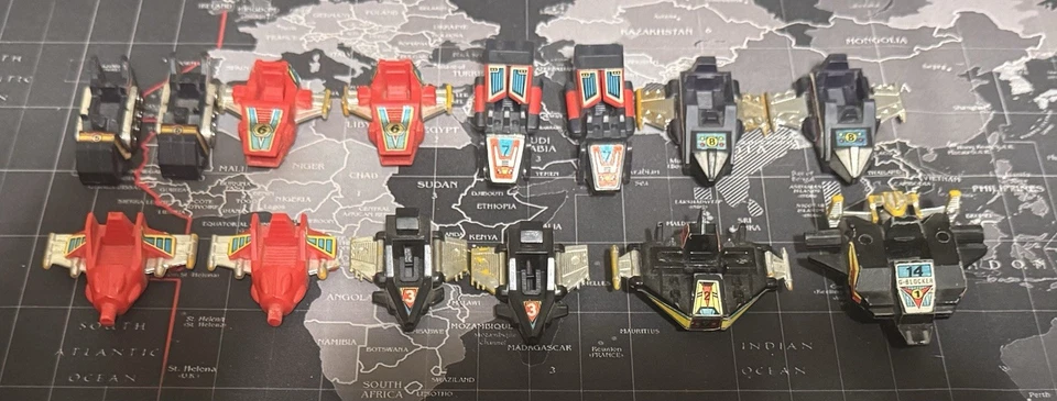 Takara Diaclone Diakron Multi-Force 14 Robot Transformer Toy Incomplete - Image 3 of 4