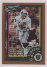 2022 Classics Timeless Tributes Premium Edition Orange 4/10 Rich Gannon 0pb4