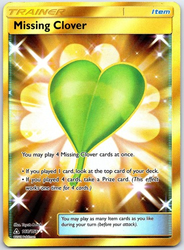 (NM)Missing Clover (Secret Rare) 168/156 (EN)