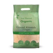 Just Natural Organic Organic Almonds Ground 125g - 2 Pack