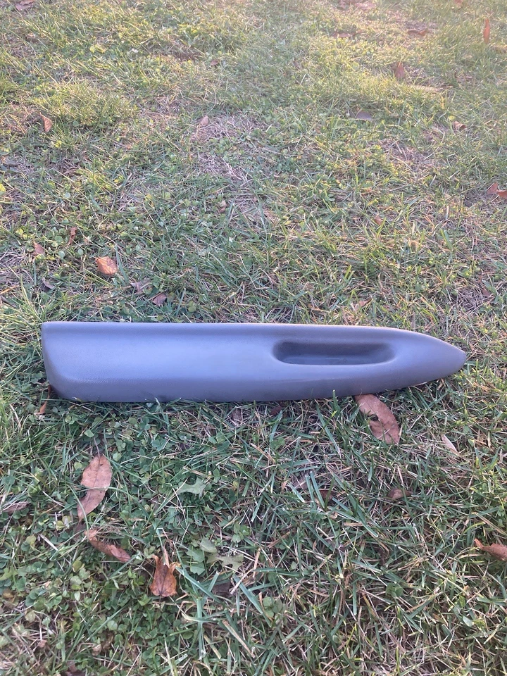 92-97 Ford F150 F250 F350 Bronco Gray Armrest OEM - Imagem 2 de 4