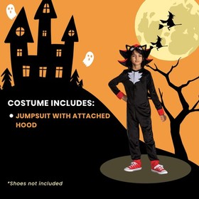 Sonic The Hedgehog Movie Shadow Boys Costume | L (10-12)