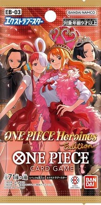 ONE PIECE Card Game Extra Booster Heroines edition EB03 Box Japan