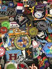 150 Random Embroidered Patches Bulk Lot Iron On Sew On Mixed Bundle