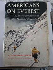 RARE! AMERICANS ON EVEREST by JAMES RAMSEY ULLMAN (1964) HC w/DJ