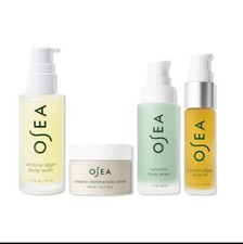 OSEA 4 Piece Deluxe Skincare Travel Gift Set Face and Body New in Box
