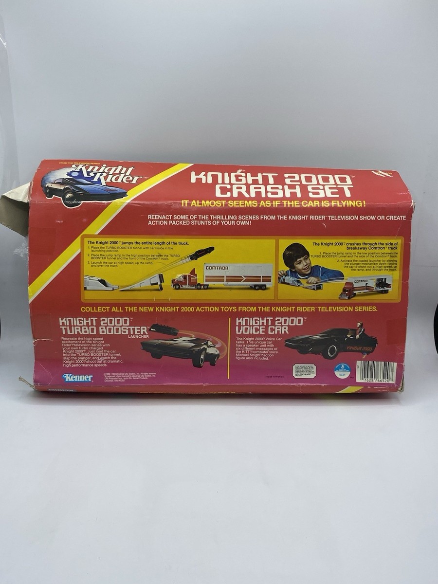 Knight Rider2点まとめ売り Knight Rider Knight 2000 Crash Set With Box Vintage Kenner 1983