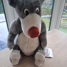 The Disney Store Jungle Book Baloo The Bear Soft Toy Plush Teddy good condition 