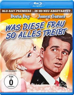 Was diese Frau so alles treibt - Doris Day James Garner   Blu-ray Disc - OVP NEU