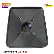Plastic Transmission Oil Drain Funnel 22 X 23 Heavy Duty Flexible Lift Catch
