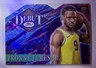 2024-25 Topps Finest - Debut Bronny James #D-2 Purple X-Fractor /125 (RC)