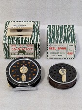 Vintage Pflueger Medalist 1495 Fly Reel & Extra Spool in Original Boxes