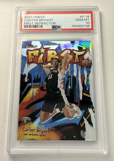 Carter Bryant 2025 Topps Finest Refractor