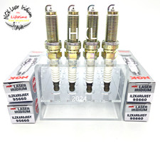 4x NGK 95660 Laser Iridium Spark Plugs ILZKAR8J8SY for Volvo XC40 19-25 2.0T L4