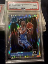 2018-19 Panini Donruss Optic Rated Rookie Hamidou Diallo #171 Shock Prizm PSA 9