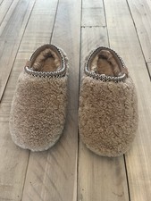 UGG Tasman Maxi Curly 1158356-SHE Slippers Women Size 8 Chestnut Sheepskin Shoes