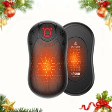 Rechargeable Quick Charge Hand Warmers,12000mAh Electric Hand Warmers Power Bank