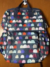 Thirty One Bags Adventures Backpack Stepping Gum ball NEW 17”x 10”x 6