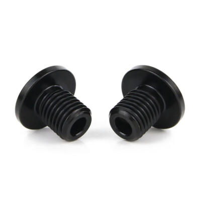 Fit For EBR 1190SX 2014 onwards 4PCS M10x1.25 Mirror Blanking Off Plug Black