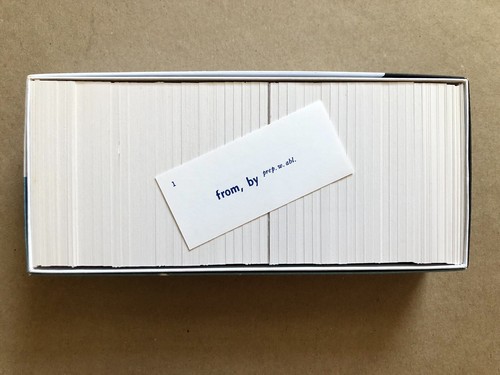 Latin Vocabulary Cards, Academic Study Card Set, VIS-ED (1,000 Cards w/Box) VG - Picture 8 of 9