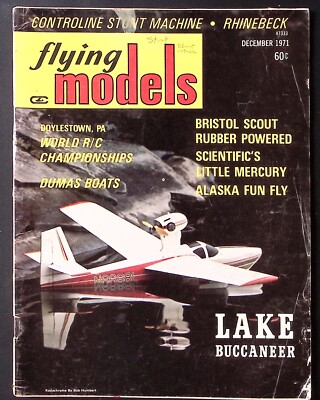 1971 FLYING MODELS MAGAZINEAPRIL ALL ABOUT FLYING FIELDS Z1323