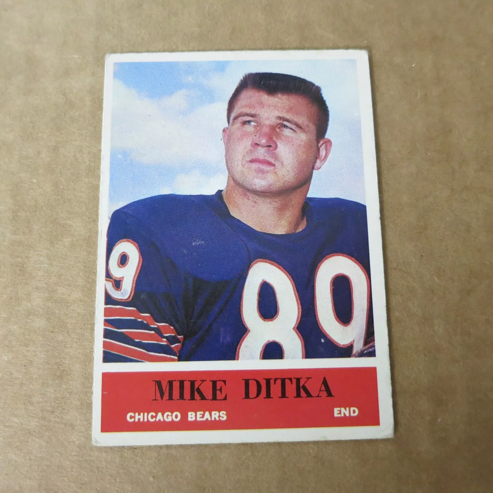Mike Ditka trading card