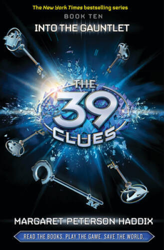 Unlock secrets in The 39 Clues Book 10: Into the Gauntlet Hardcover in good condition