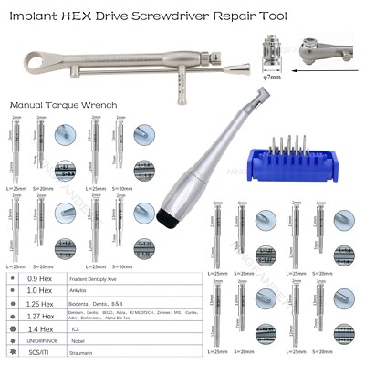 Implant Hex Latch Driver Abutment Screwdriver Dental Torque Wrench/SD-TORQUE