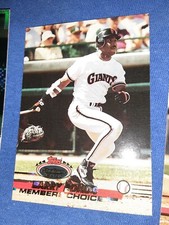 1993 Topps Stadium Club - Members Choice Members Only #747 Barry Bonds MVP HOF
