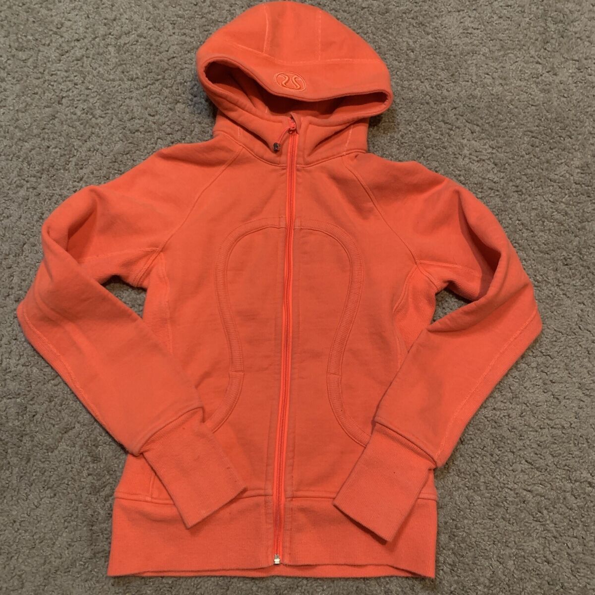 Lululemon Scuba Hoodie Size 4 Orange | eBay Lululemon Scuba Hoodie Size 4 Orange | eBay