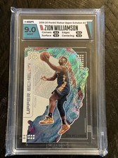 2019 Panini Status Zion Williamson RC Upper Echelon BLACK PARALLEL #3 HGA 9 MINT