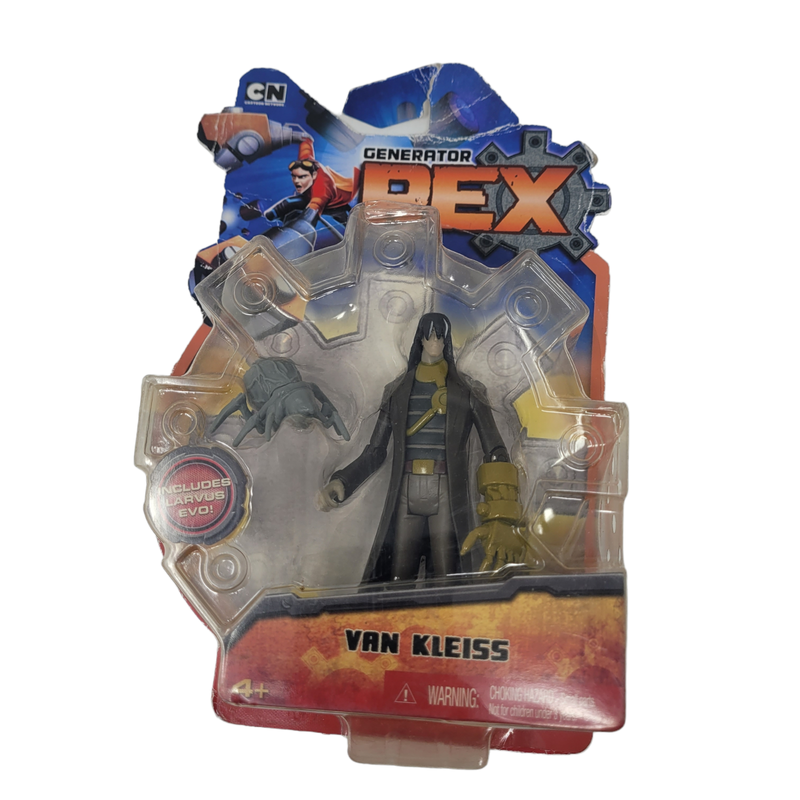 Lot2pcs GENERATOR REX VAN KLEISS CARTOON NETWORK MATTEL