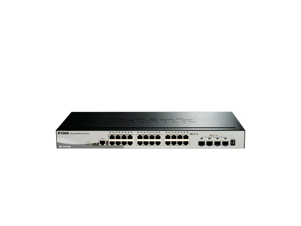 D-LINK BUSINESS DGS-1510-28X SmartPro 24Port Gigabit Switch - Image 4 of 4