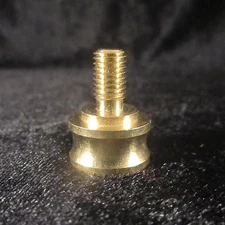  LAMP FINIAL ADAPTER for old antique lamp 1/4-27 to 1/8 IPS 