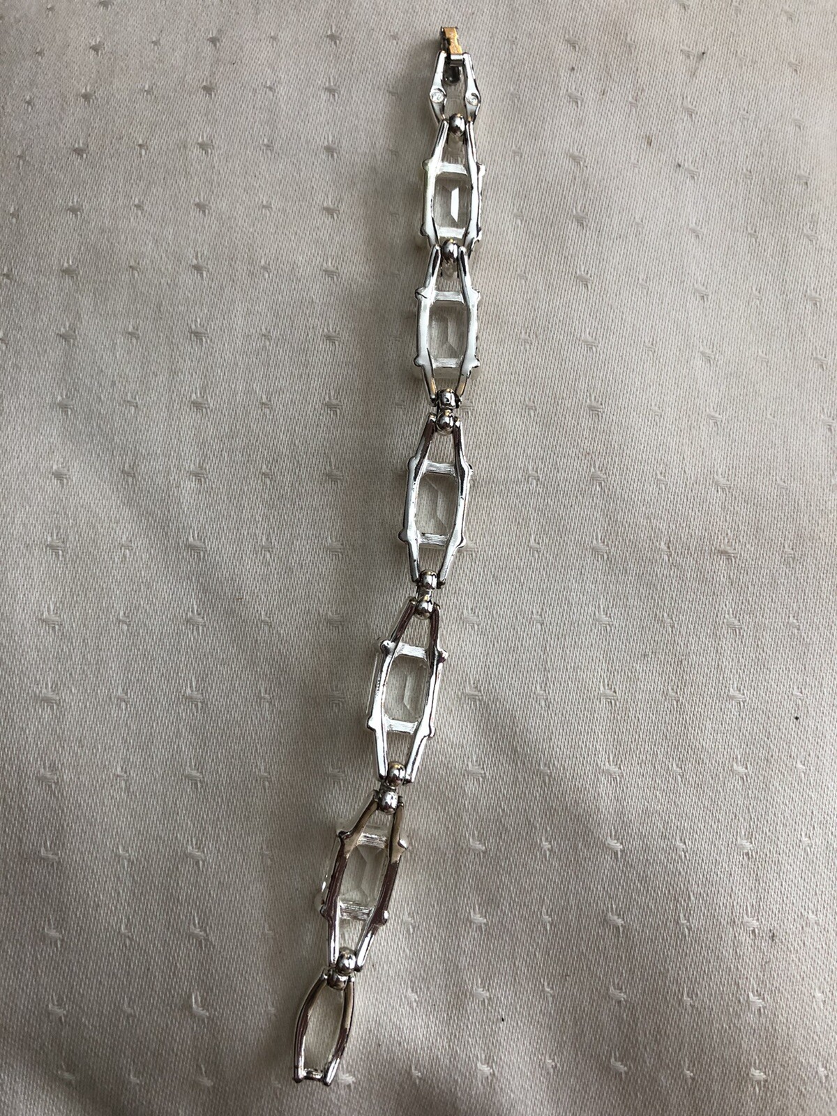 Authentic Signed Swarovski Large Clear Crystal Br… - image 2