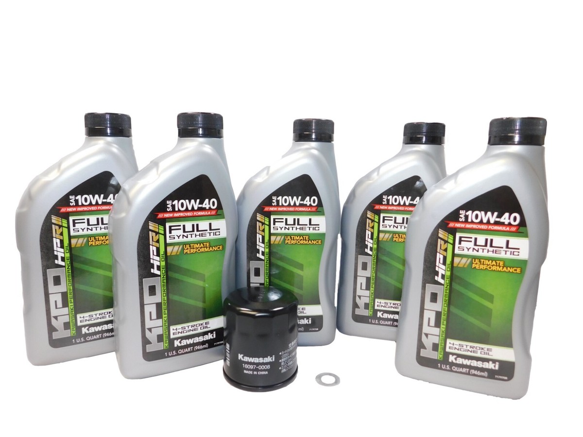 2006-2022 Kawasaki Ninja ZX-14 ZX-14R OEM Full Synthetic Oil