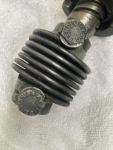 Vintage Bendix Starter Drive Bendix-7X Bendix-109X New Old Stock - Foto 4 di 22