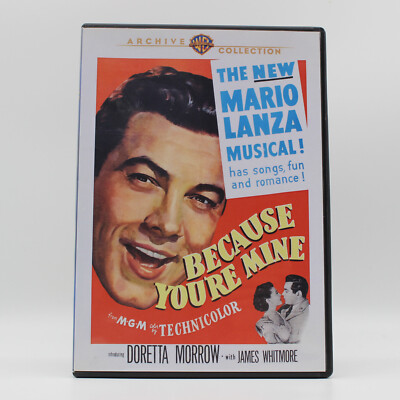 DVD | Because You're Mine - englisch | Disc poliert