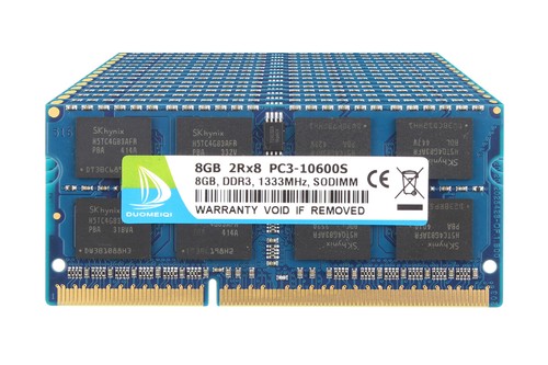 DUOMEIQI 8GB 2RX8 PC3-10600 CL9 Memory Laptop DDR3 1333Mhz 1.5V SODIMM RAM - Picture 11 of 11