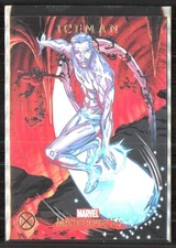 2007 Upper Deck Fleer Marvel Masterpieces X-Men Inserts SkyBox Iceman #X6 !