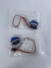 2 Pack FS90R Continuous Rotation Servo, Mini Size, 9g Weight, 32.6mm x 12.5mm...