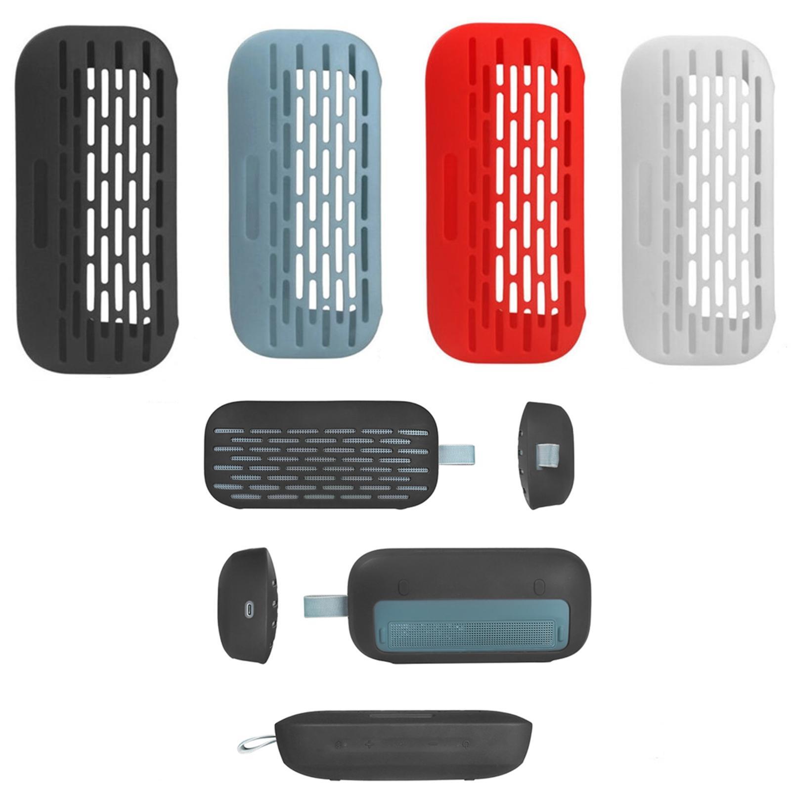 Durable Silicone Cover Sleeve with Hook for Bose SoundLink Flex Bluetooth Speaker