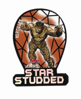 2015 Marvel Fleer Retro Fleer Focus Star Studded 4 Hercules