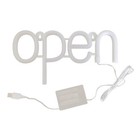 Led Neon Sign Hanging Light Letters and Lights Man Restaurant Open Signs
