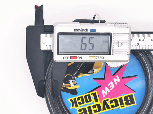 High Strength Combination Scooter Bike Lock Cable 4-Digit Passwords - Picture 3 of 8