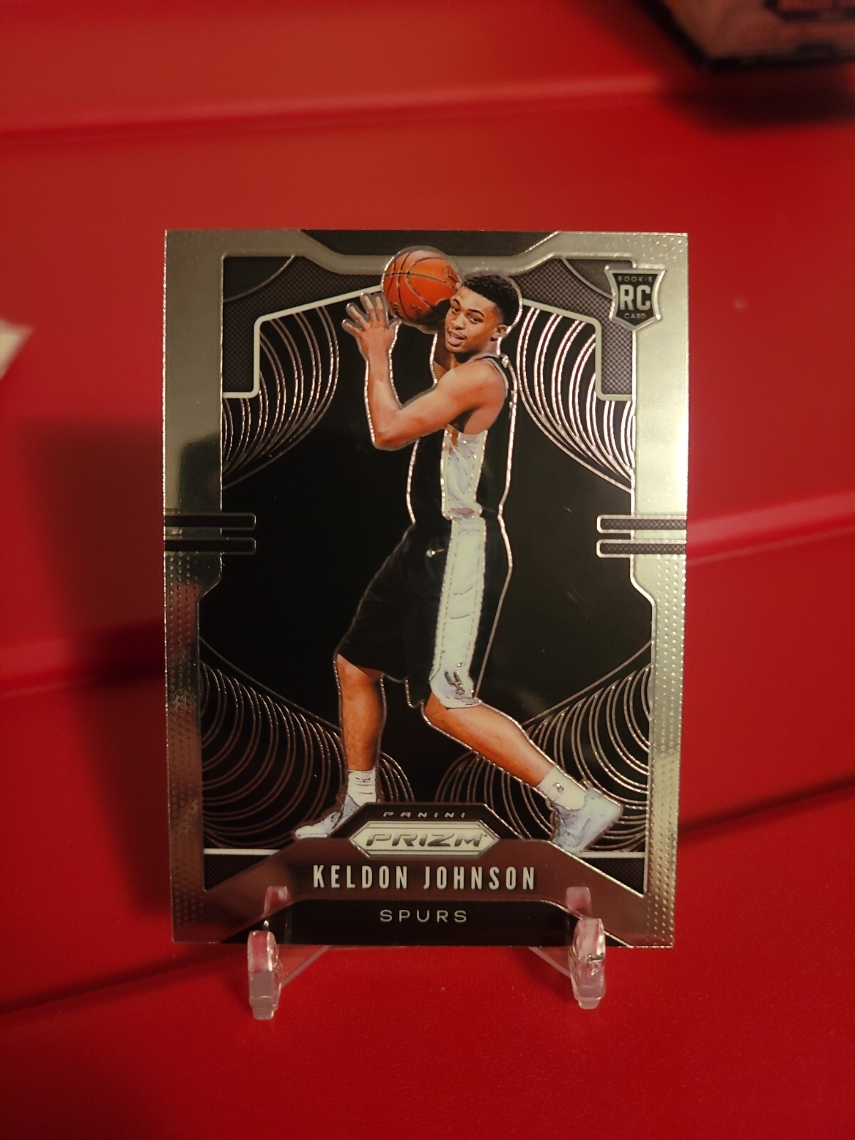 2019-20 PANINI PRIZM BASKETBALL KELDON JOHNSON #273 BASE ROOKIE CARD SPURS NBA