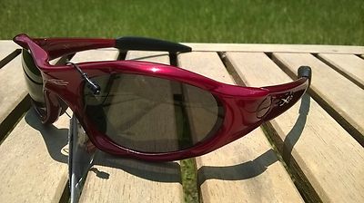X Loop POLARIZED Sunglasses XL0102PZ Davis A1 red sports fishing smoke lens