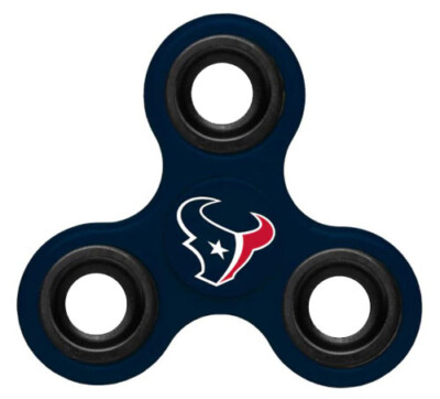 Houston Texans 3 Way Diztracto NFL Logo'd Fidget Spinner-z 