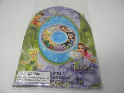 Disney TinkerBell 20'' Round Inflatable Swim Ring