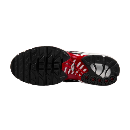 Nike Air Max Plus TN Pure Platinum White Red Black Size US8-13 Mens Sneakers - Picture 8 of 8